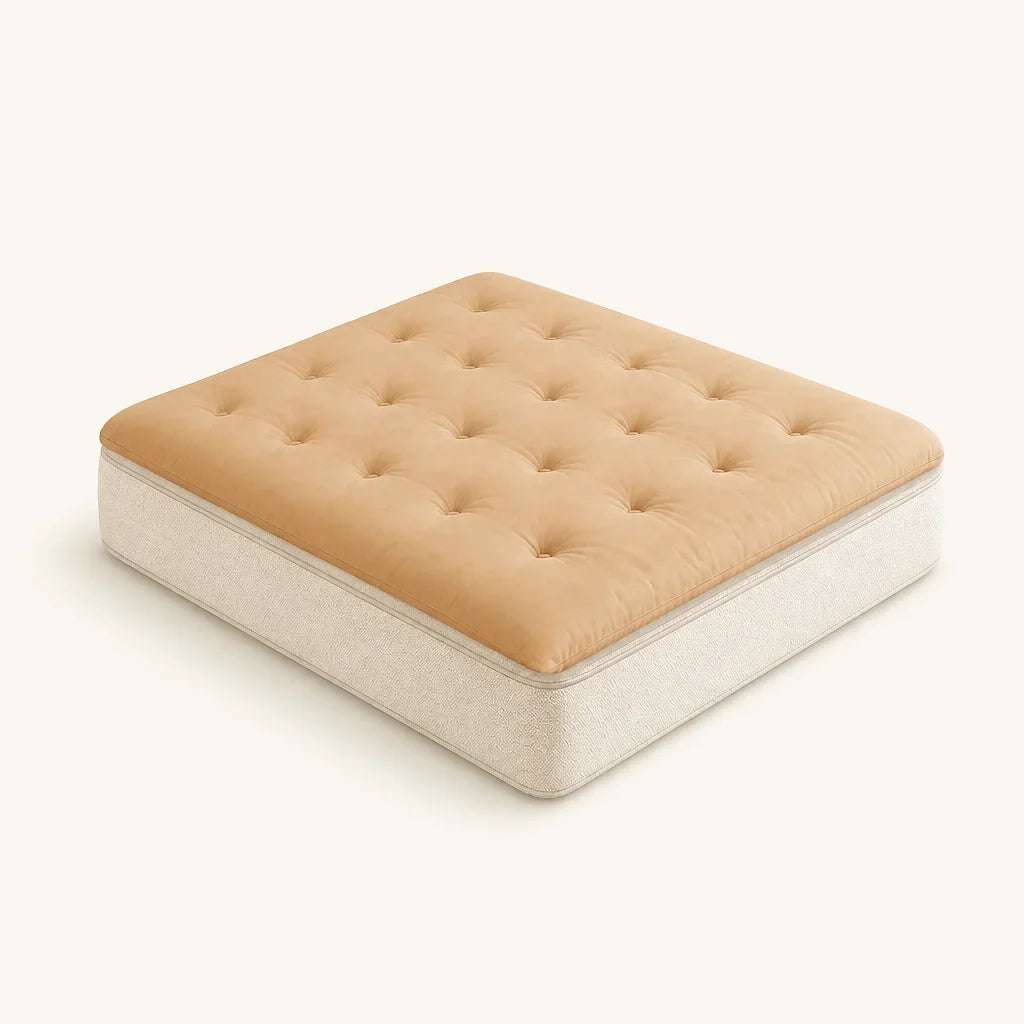 Surmatelas futon pliable ORI, 6 cm d'épaisseur, housse en coton