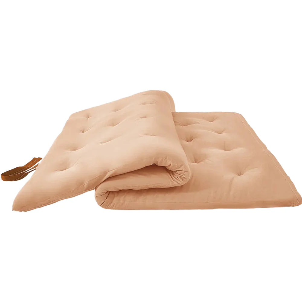 Surmatelas futon pliable ORI, 6 cm d'épaisseur, housse en coton